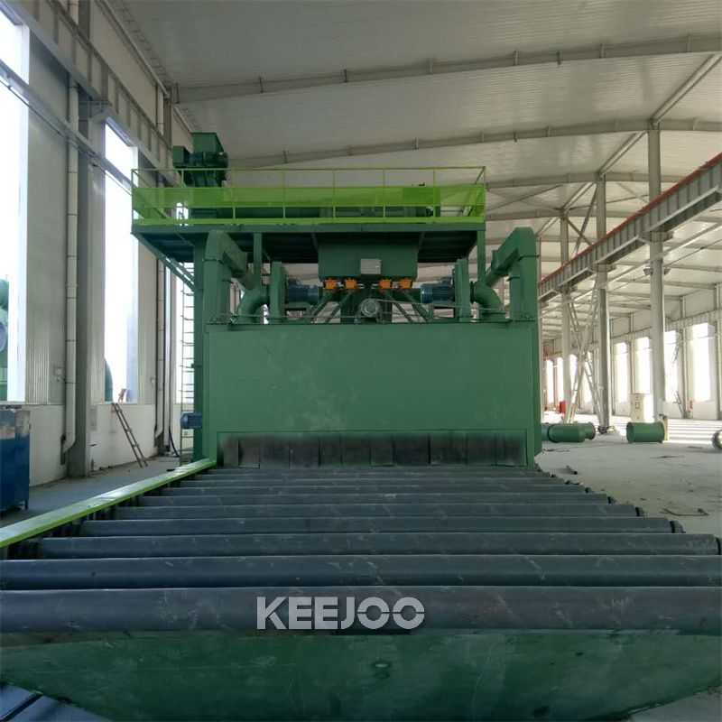Roller Conveyor Shot Blasting Machine
