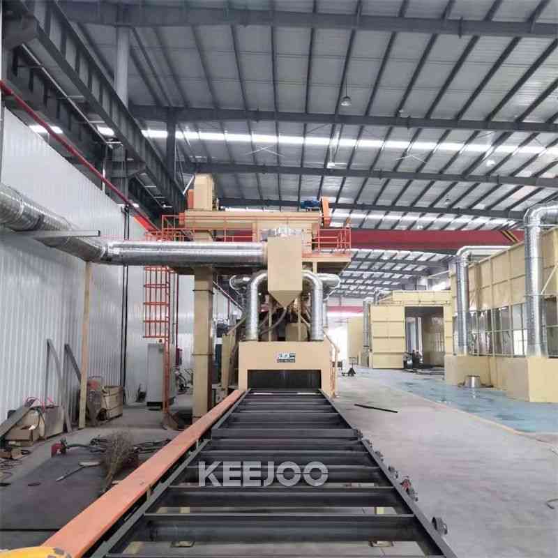 Roller Conveyor Shot Blasting Machine