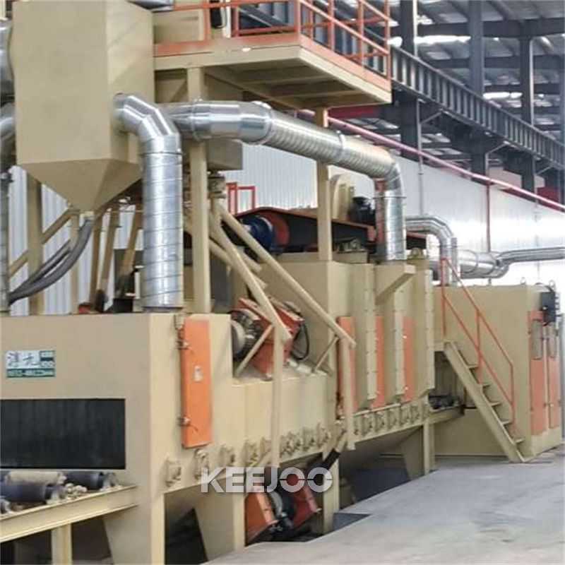 Roller Conveyor Shot Blasting Machine