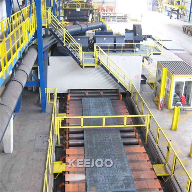 Steel Plate Pre-treatment Shot Blasting Machine