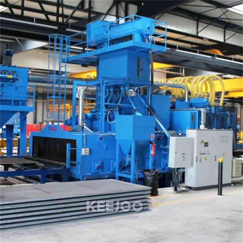 Steel Plate Pre-treatment Shot Blasting Machine