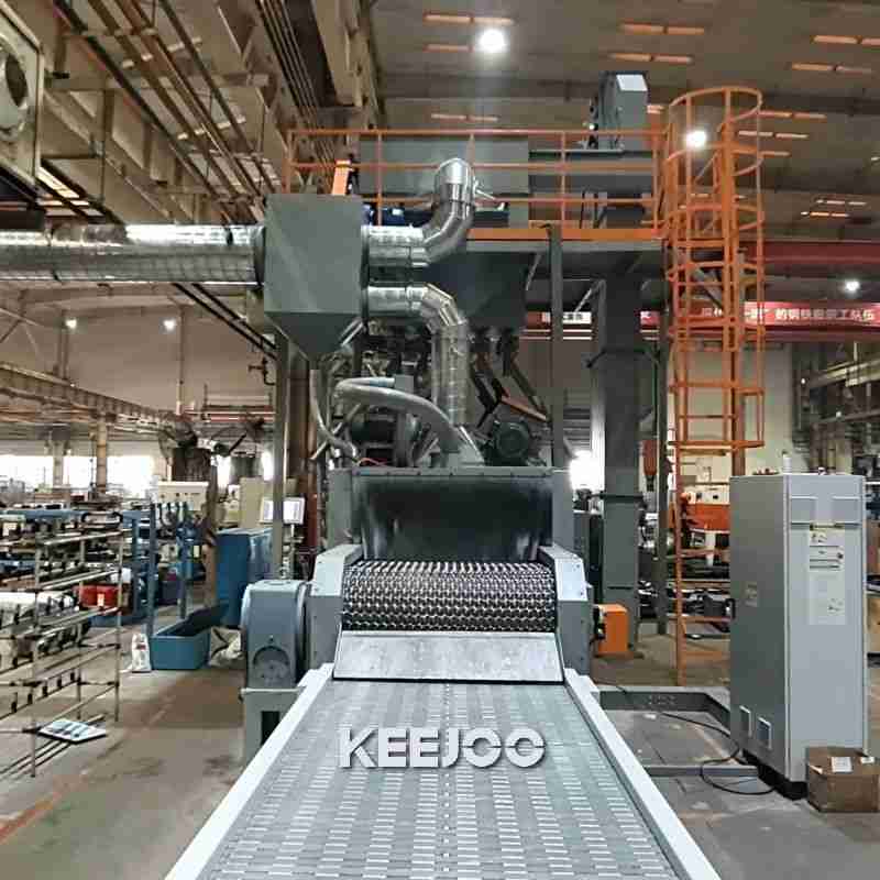 Wire Mesh Belt Shot Blasting Machine