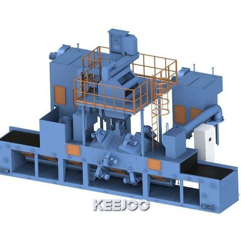 Wire Mesh Belt Shot Blasting Machine