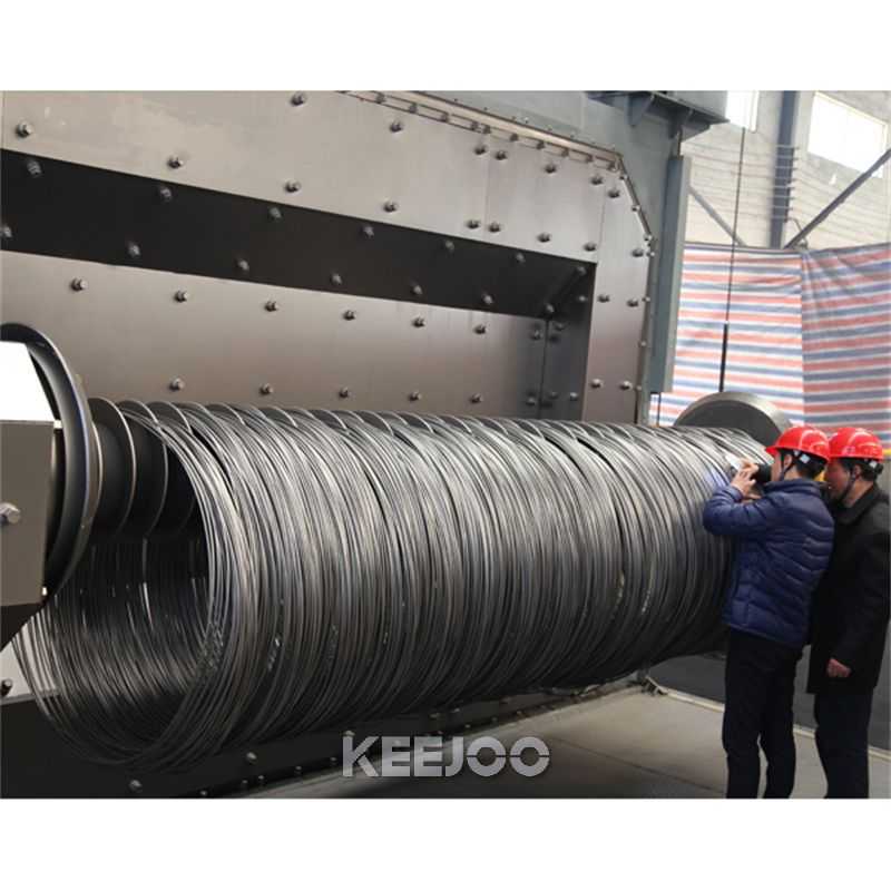 Steel Wire Rod Shot Blasting Machine