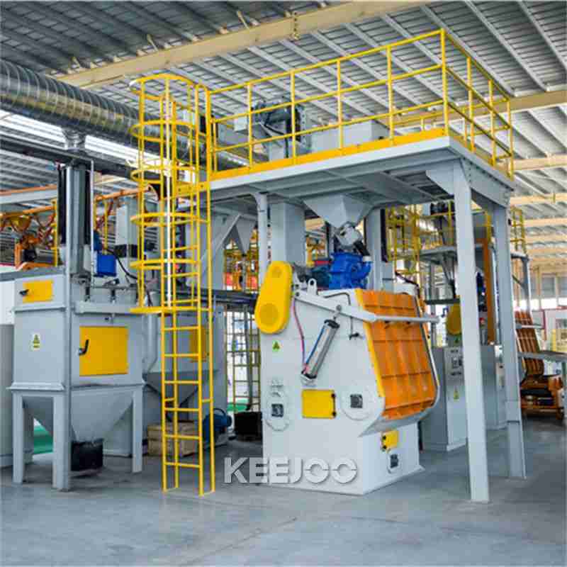 Steel Crawler Shot Blasting Machine