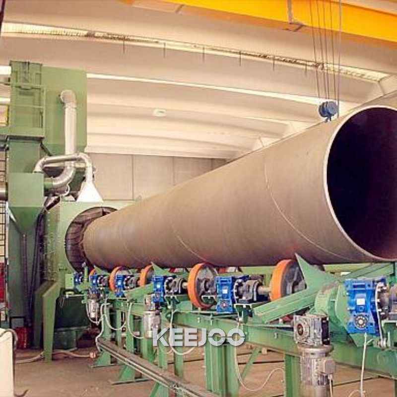 Steel Pipe Shot Blasting Machine