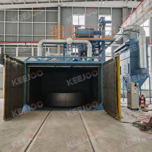 Rotary Trolley Shot Blasting Machine