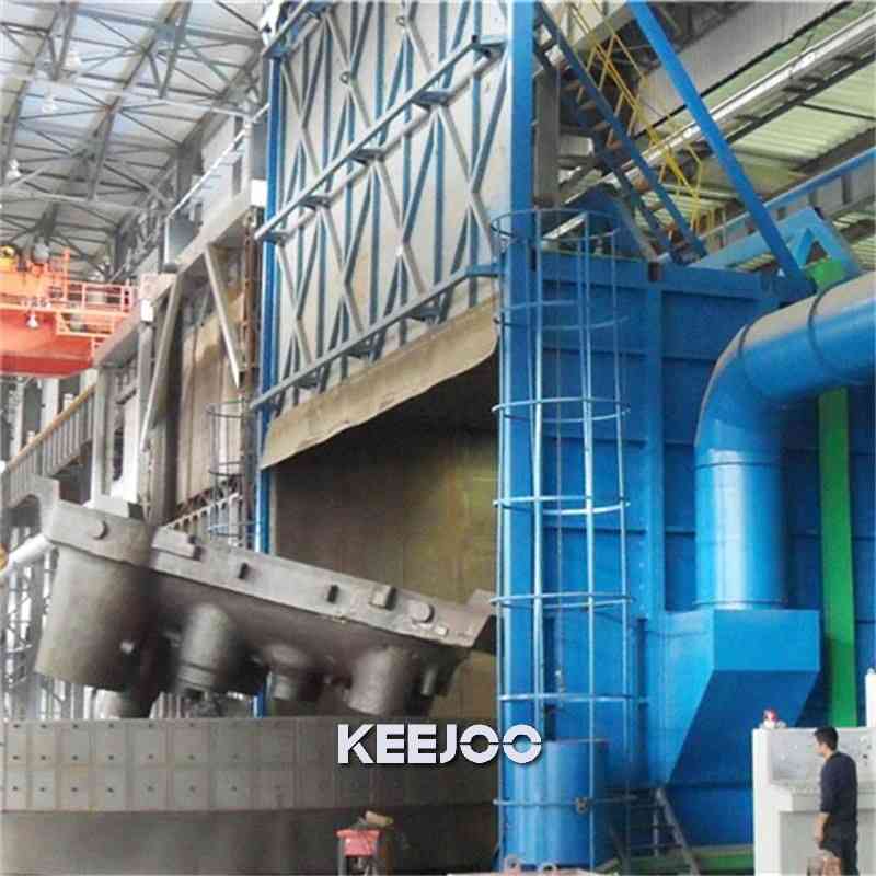 Rotary Trolley Shot Blasting Machine