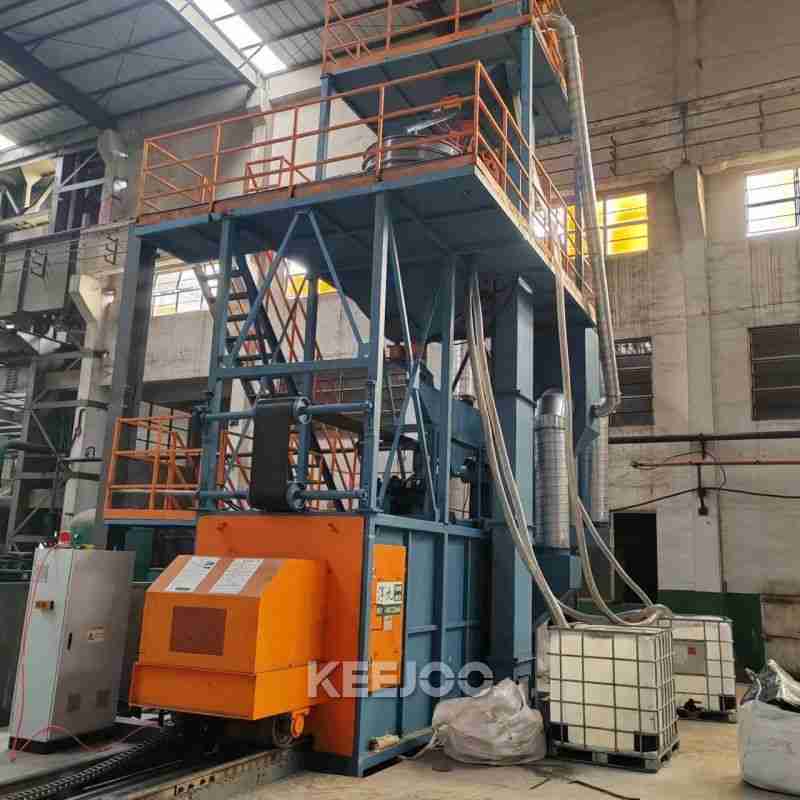 Cold Roll Surface Texturing Shot Blasting Machine