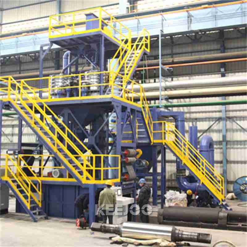 Cold Roll Surface Texturing Shot Blasting Machine